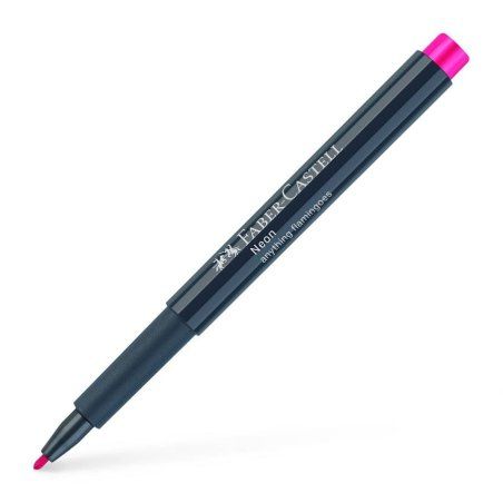 FABER-CASTELL Marqueur fluo Neon, rose vif