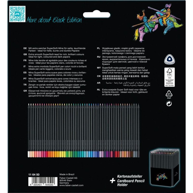 Faber-Castell 116450 crayon de couleur Multicolore 50 pièce(s)