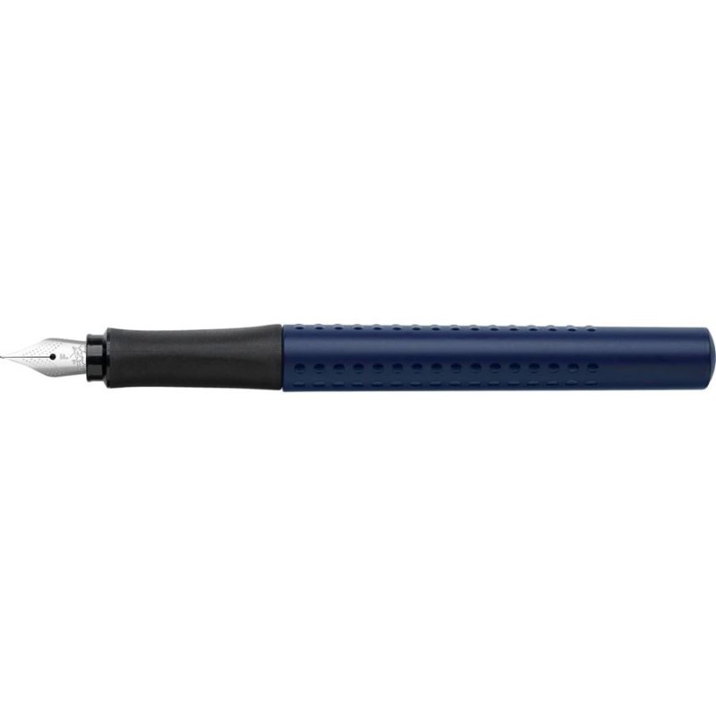 FABER-CASTELL Stylo plume GRIP 2011, F, bleu classique