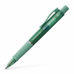 FABER-CASTELL Stylo à bille rétractable POLY BALL VIEW, vert