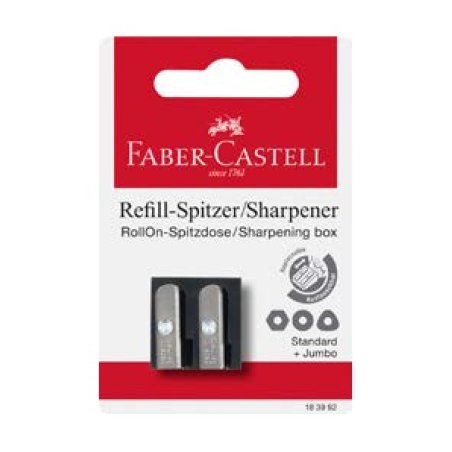 FABER-CASTELL Recharge pour taille-crayon double RollOn