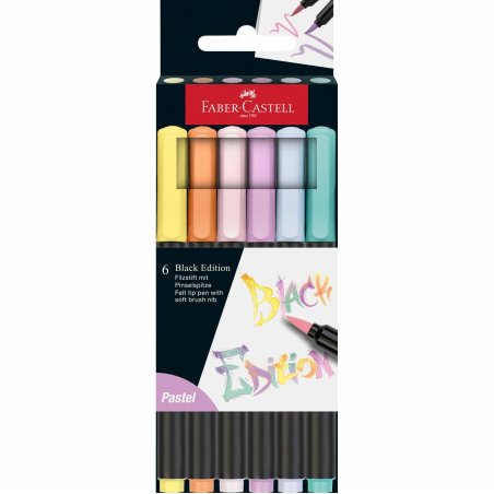 Faber-Castell 116453 stylo-feutre Couleurs assorties 6 pièce(s)