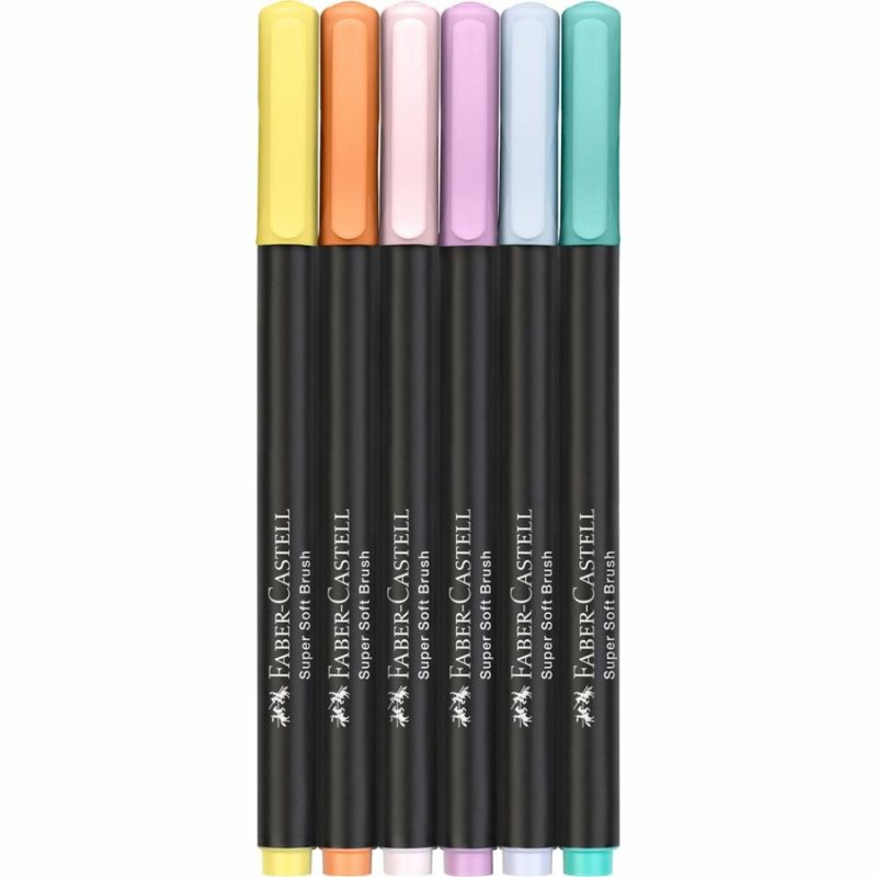 Faber-Castell 116453 stylo-feutre Couleurs assorties 6 pièce(s)