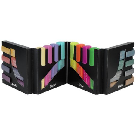 FABER-CASTELL Surligneur TEXTLINER 1546, en set de bureau