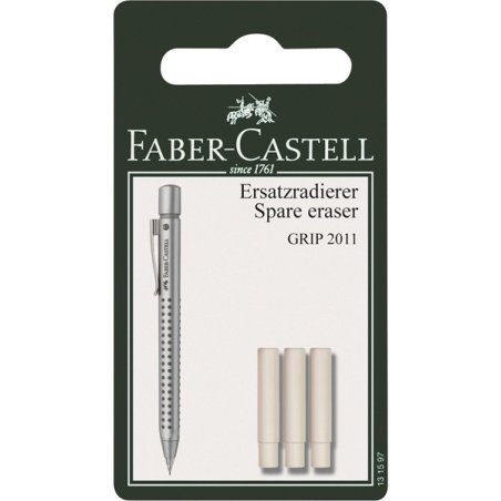 FABER-CASTELL Gomme de rechange pour porte-mines GRIP