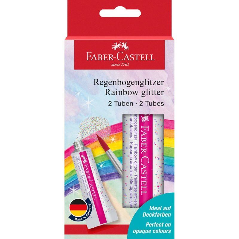 Faber-Castell 125089 art/craft paint Glitter poster paint 12 ml 2 pc(s)