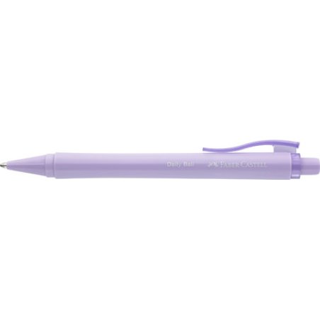 FABER-CASTELL Stylo à bille rétractable DAILY BALL, lilas