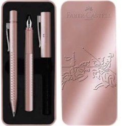 Faber-Castell 201539 Ensemble de stylos Or rose 2 pièce(s)