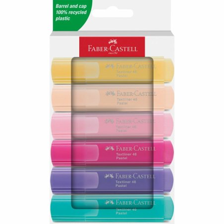 Faber-Castell 254656 marker 6 pc(s) Assorted colours