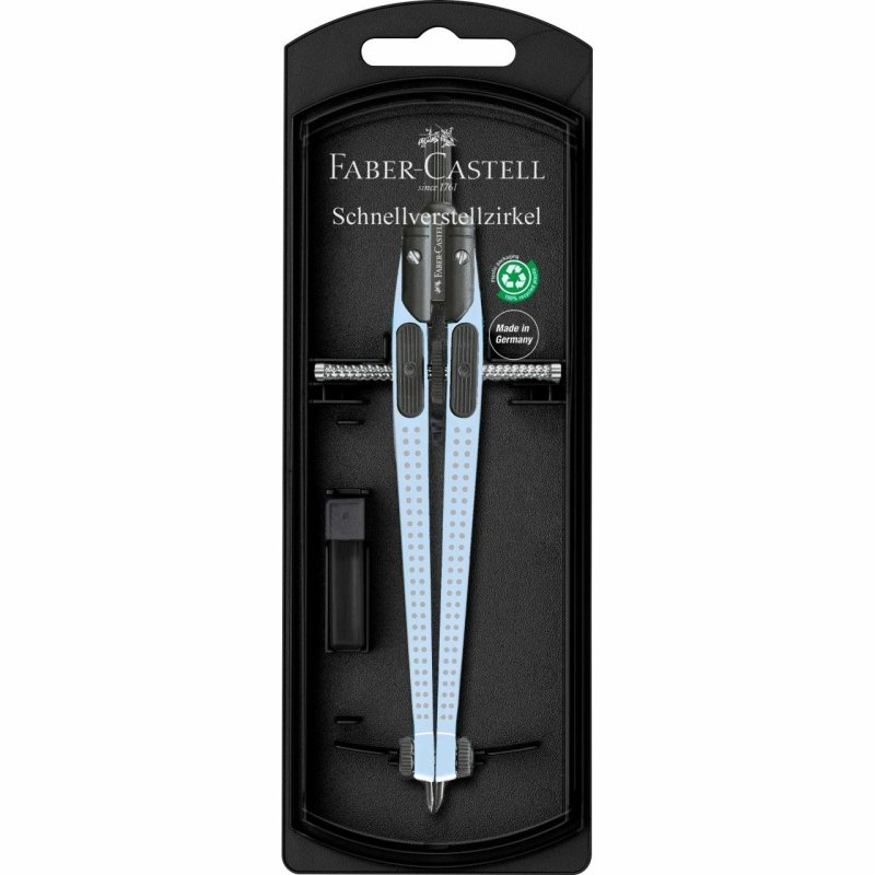 Faber-Castell 574474 bow compass Light Blue