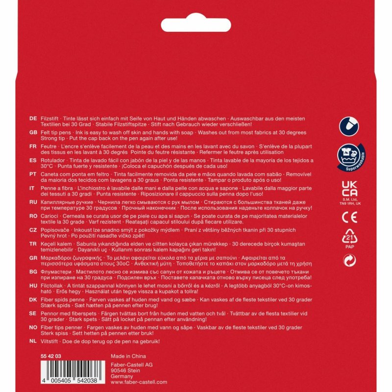 Faber-Castell 554203 felt pen 36 pc(s)