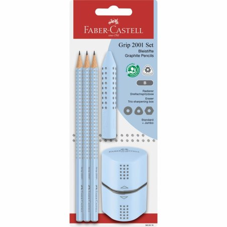 Faber-Castell 580074 graphite pencil B 3 pc(s)