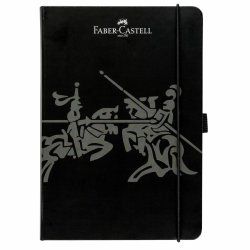 Faber-Castell 10020500 bloc-notes A5 194 feuilles Noir