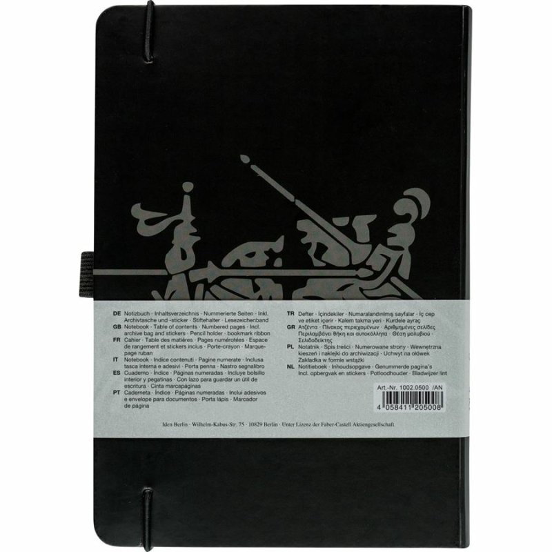 Faber-Castell 10020500 writing notebook A5 194 sheets Black