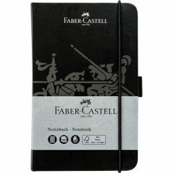 Faber-Castell 10065067 writing notebook A6 194 sheets Black