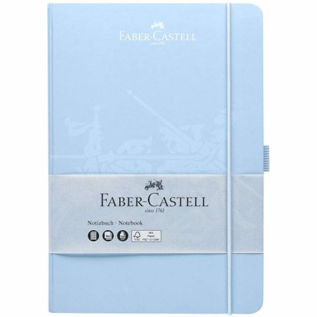 Faber-Castell 10244358 bloc-notes A5 194 feuilles Bleu