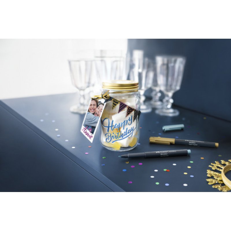 FABER-CASTELL Creative Marker, blister de 4