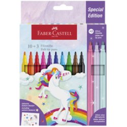 FABER-CASTELL Feutre licorne, étui carton 10 3