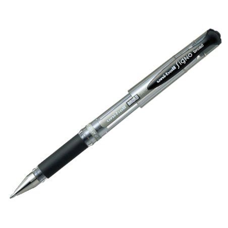 uni-ball Stylo roller encre gel SIGNO broad UM153C, noir