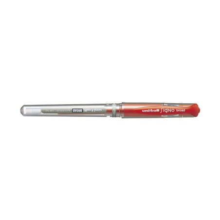 uni-ball Stylo roller encre gel SIGNO broad UM153C, rouge