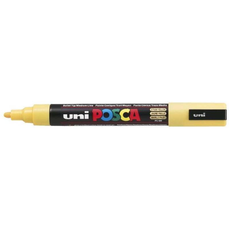 POSCA uni PC-5M marqueur 1 pièce(s) Pointe ogive Jaune