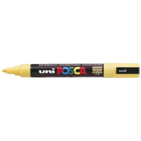POSCA Marqueur à pigment PC-5M, jaune paille
