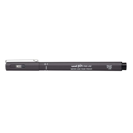 Uni-Ball Pin 01 stylo fin Gris 1 pièce(s)
