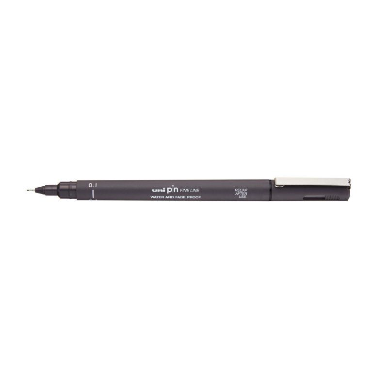 Uni-Ball Pin 01 fineliner Grey 1 pc(s)