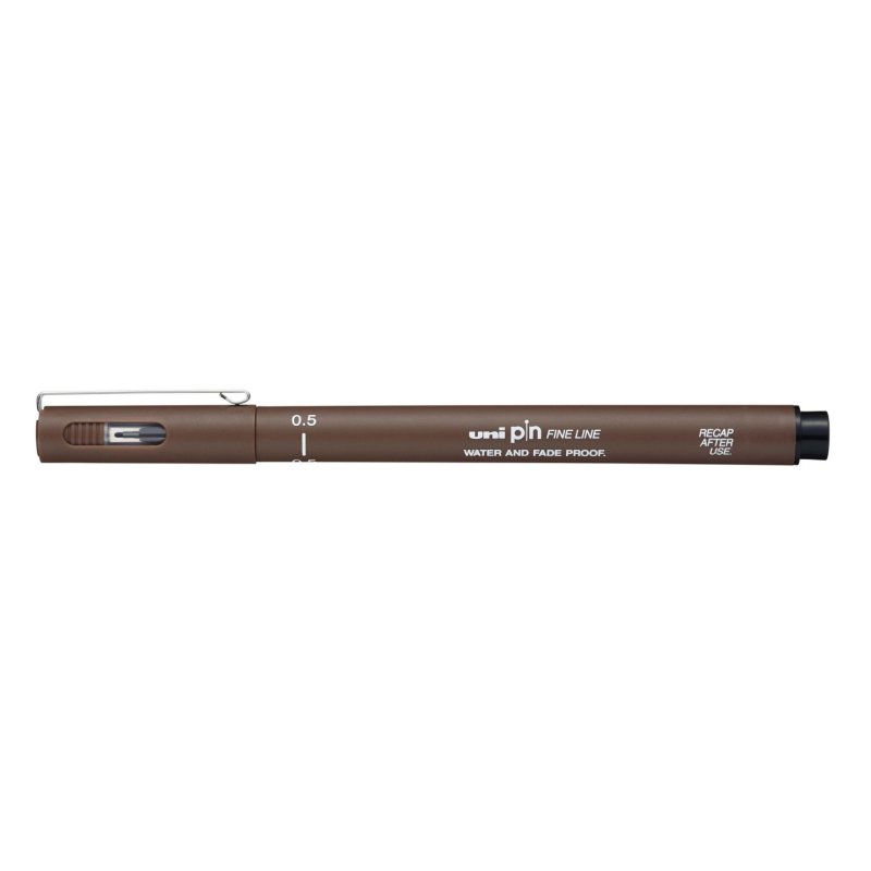 Uni-Ball Pin 05 fineliner Brown 1 pc(s)