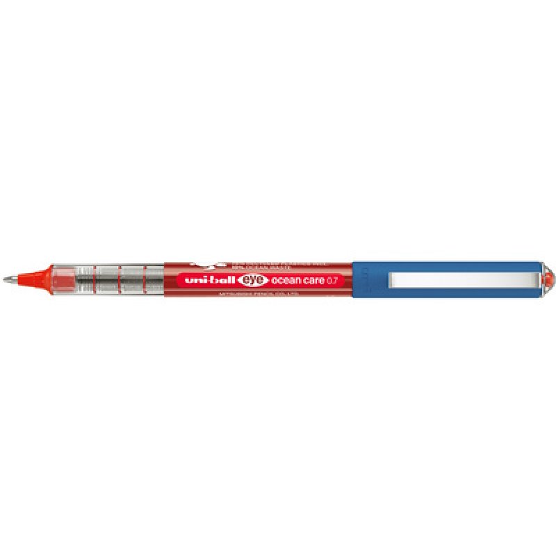 uni-ball Stylo roller eye ocean care 0.7, rouge