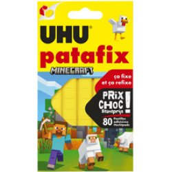 UHU Pâtes adhésives patafix "MINECRAFT", jaune