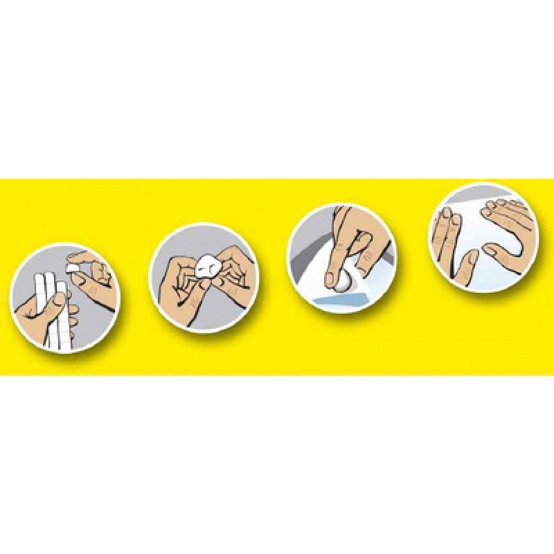 UHU Pâtes adhésives patafix "MINECRAFT", jaune