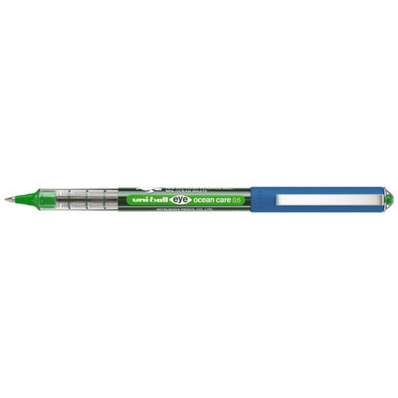 uni-ball Stylo roller eye ocean care 0.5, vert