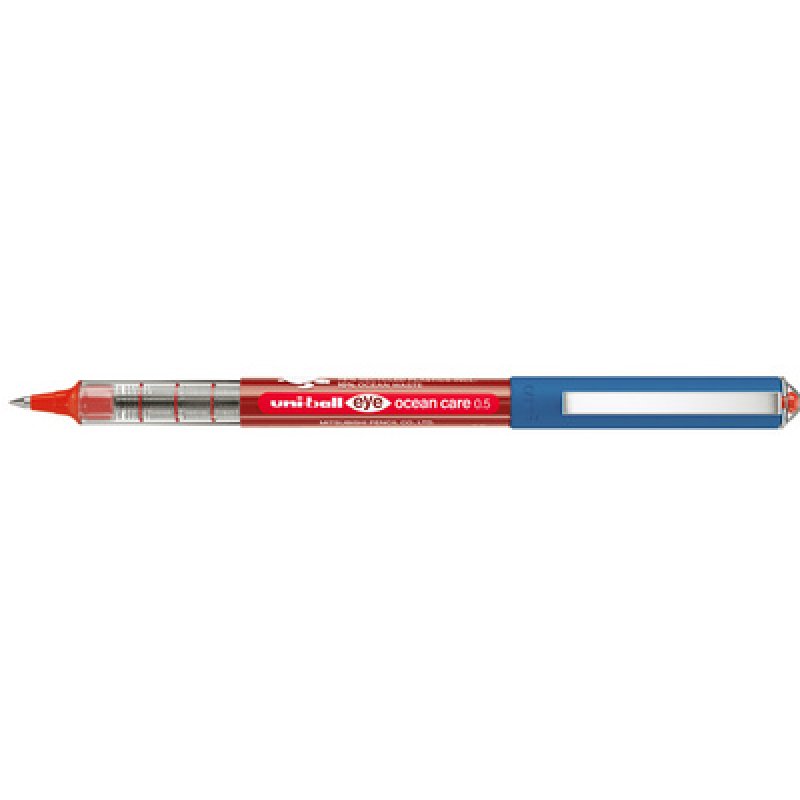 uni-ball Stylo roller eye ocean care 0.5, rouge