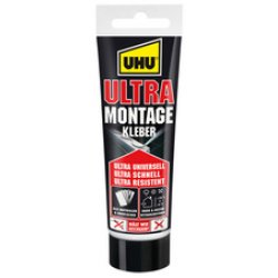 UHU Colle de montage Ultra, sans solvants, tube de 75 g