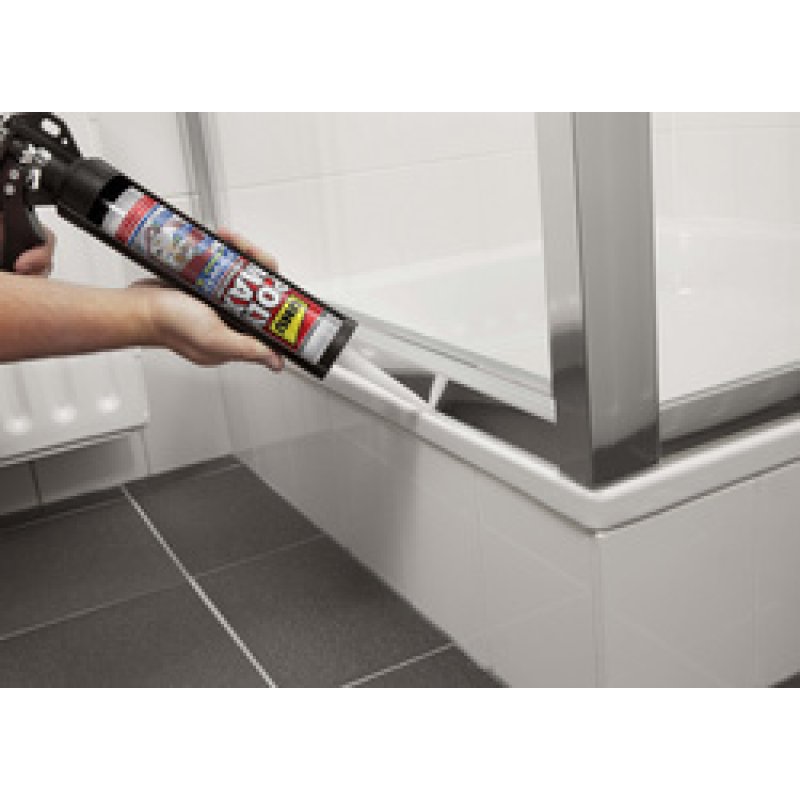 UHU Colle d'étanchéité POLYMAX POWER, transparent, 300 g