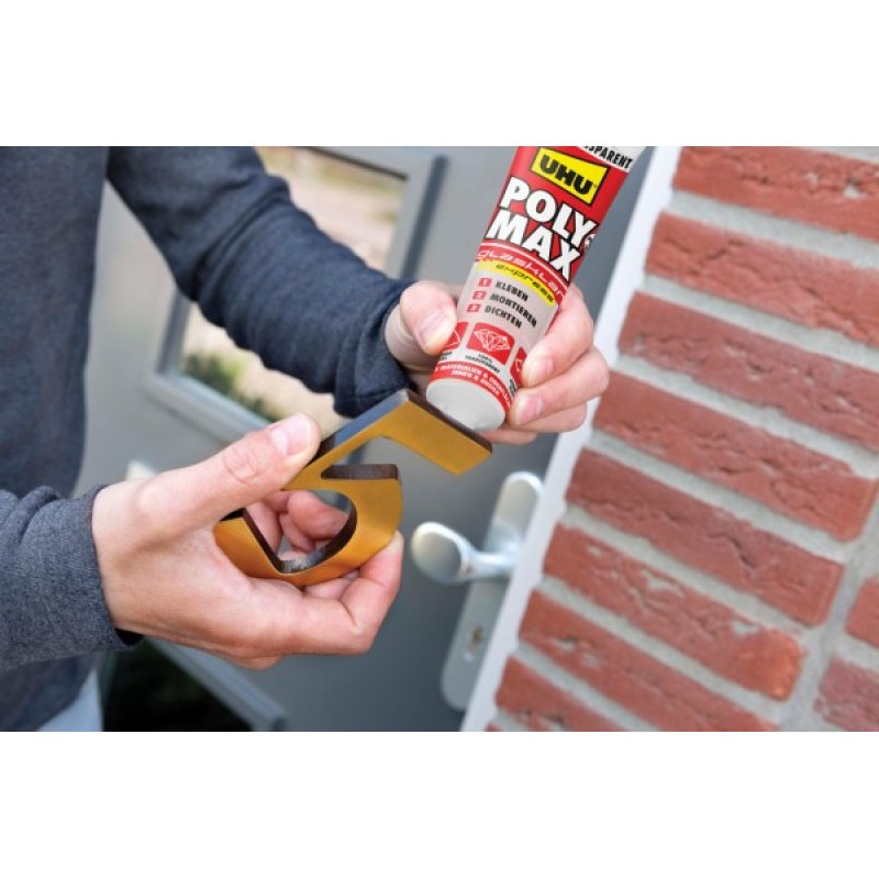 UHU Colle d'étanchéité POLYMAX POWER, 115 g, transparent