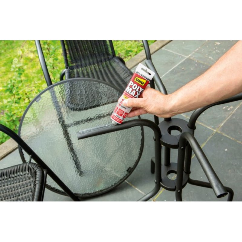 UHU Colle d'étanchéité POLYMAX POWER, 115 g, transparent