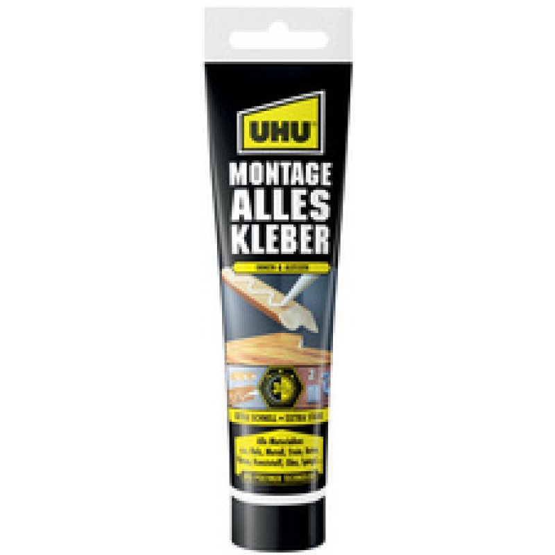 UHU Colle de montage universelle, sans solvant, blanc