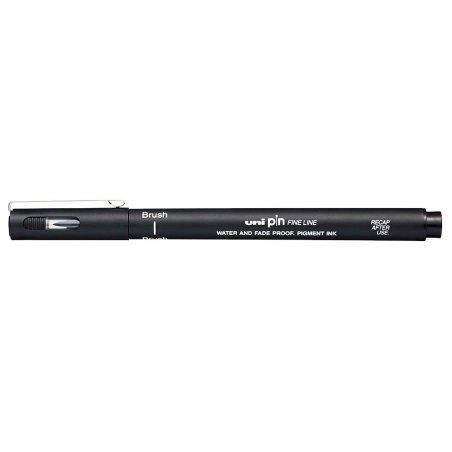 Uni-Ball Pin Brush fineliner Black 1 pc(s)