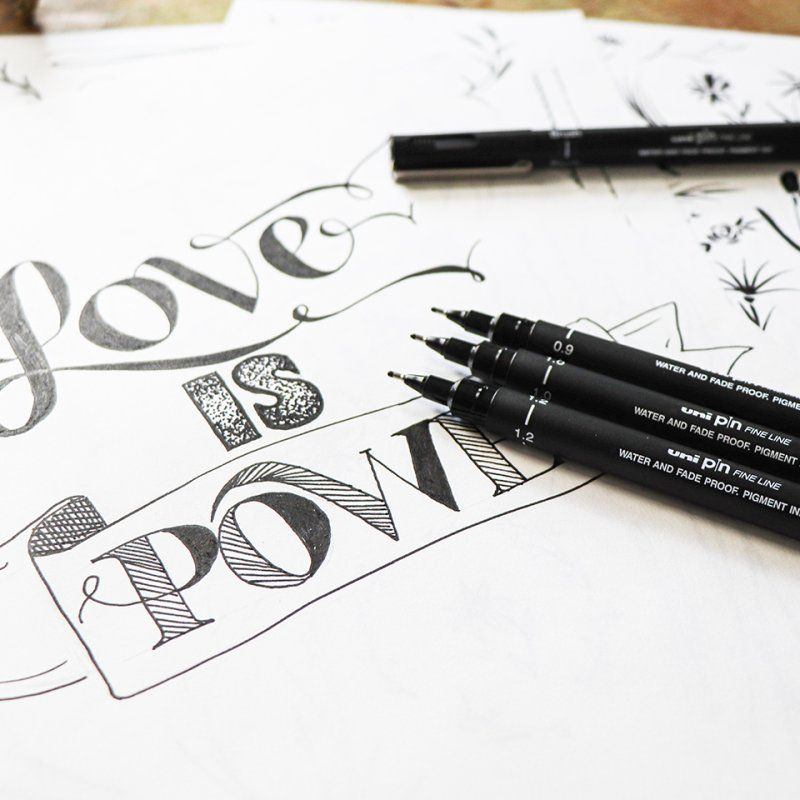 Uni-Ball Pin 1.2 fineliner Black 1 pc(s)