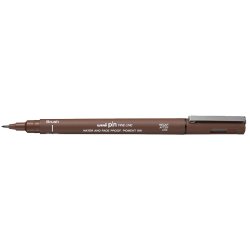 Uni-Ball Pin Brush fineliner Sepia 1 pc(s)