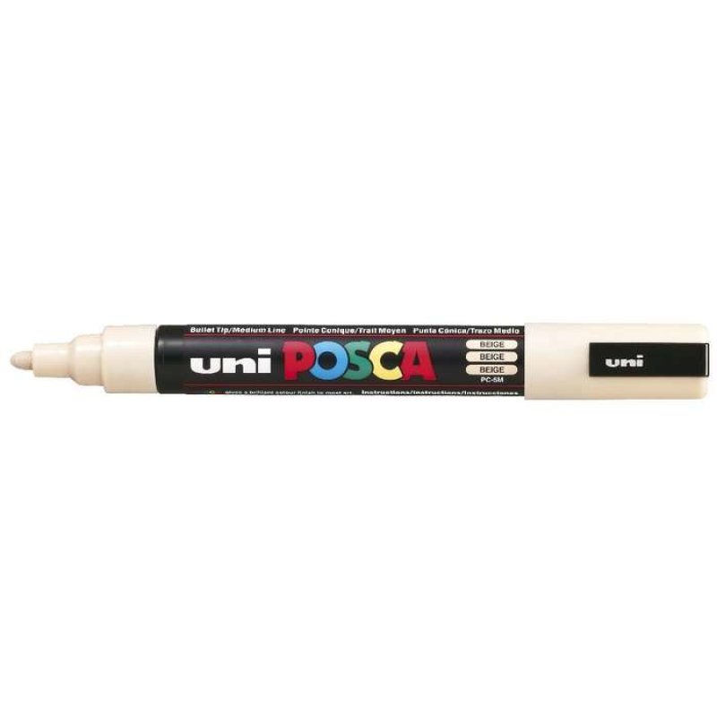 POSCA uni PC-5M marqueur 1 pièce(s) Pointe ogive Beige