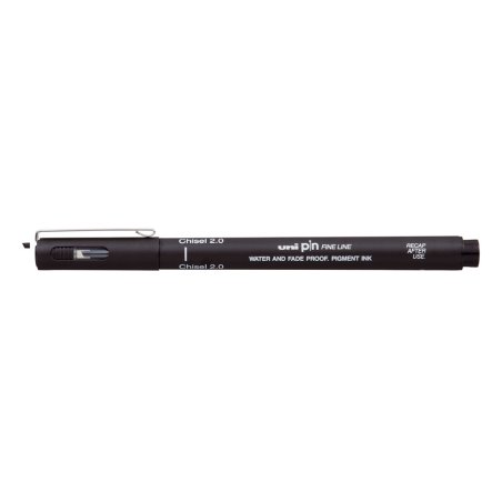 Uni-Ball Pin 2 calligraphy pen Black 1 pc(s)