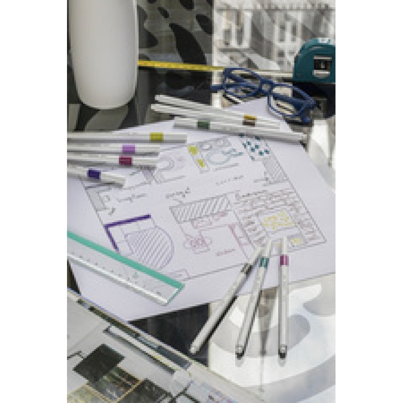 uni-ball Feutre EMOTT, set de 10 "Pastel Colors"