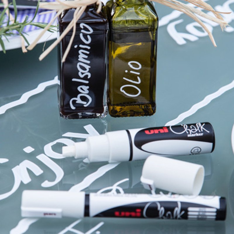 Uni-Ball ChalkGlass PWE-5M marqueur à craie liquie Ciseau Violet 1 pièce(s)