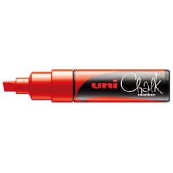 uni-ball Marqueur craie Chalk marker PWE-8K rouge métallique