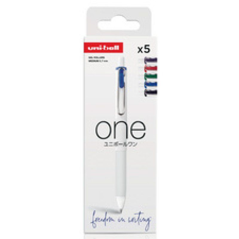 uni-ball Stylo roller encre gel one UMNS/07, set "Electrique