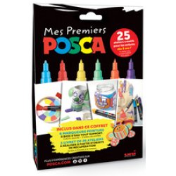 POSCA Marqueur à pigment "Mes Premiers POSCA", set de 6