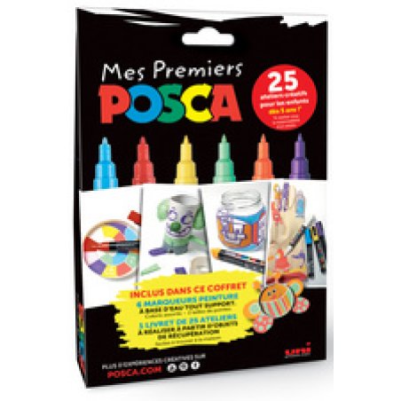 POSCA Marqueur à pigment "Mes Premiers POSCA", set de 6
